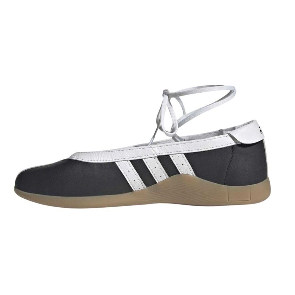 Adidas Womens/Ladies Taekwondo Flat Sneakers / Black/White - Picture 3 of 3